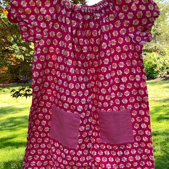 Handmade Pink Roses Dress - Picture 5 of 16